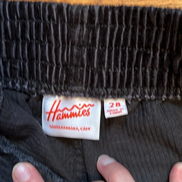 Hammies black cord shorts - Picture 2 of 2